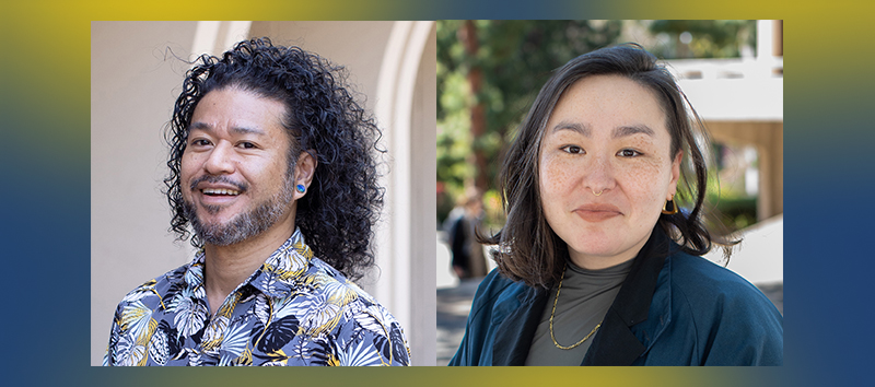 Southeast Asian Archive Anne Frank Visiting Researcher Award recipients Emily Mitamura and Danny Thanh Nguyen