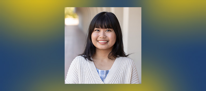 Research Librarian for Biological Sciences Angelissa Panganiban.